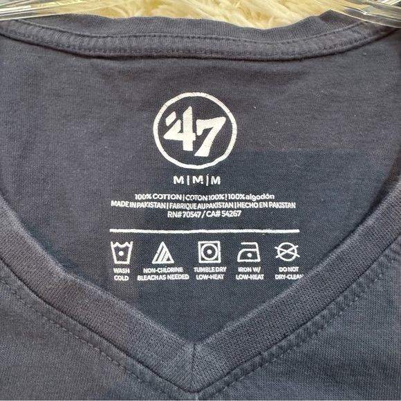 W13. 47 Women's Blue Brew Crew‎ T-Shirt (m) - Picture 4 of 5